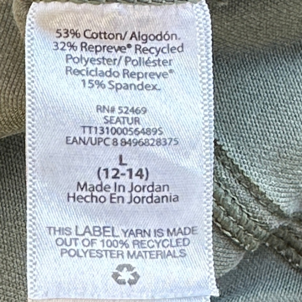 Time & True Green Denim Jeggjngs - Picture 10 of 12